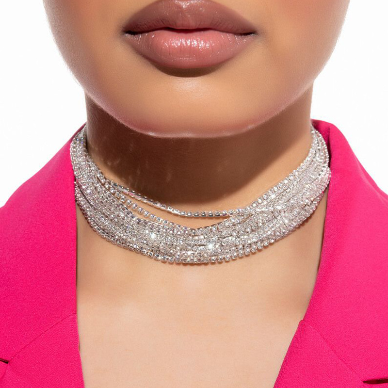 Brillanten Kette Damen – Bild 4