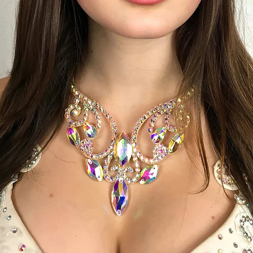Choker Kette Damen Strass