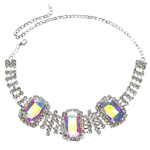 Groß Strass Kette Choker