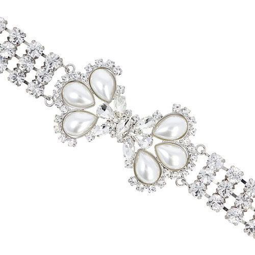 Mehrreihige Kette Strass
