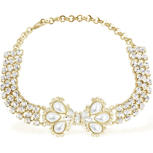 Mehrreihige Kette Strass