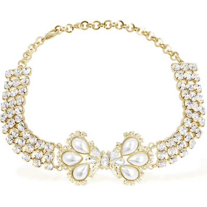 Mehrreihige Kette Strass