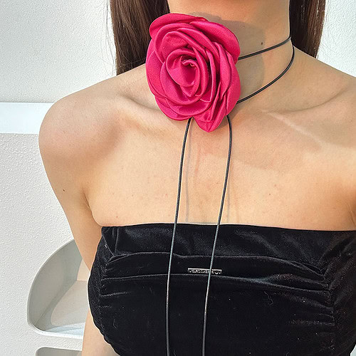 Blume Kette Damen Choker