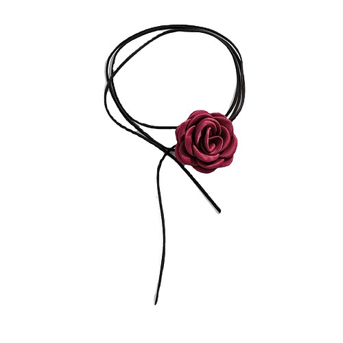 Damen Choker Blume Kette