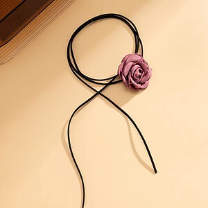 Damen Choker Blume Kette