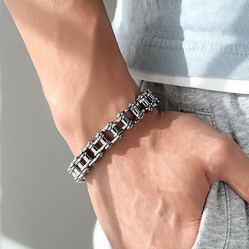 Edelstahl Armband Bike