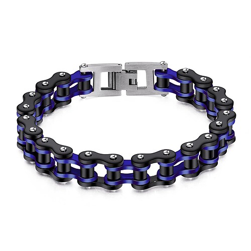 Armband Fahrradkette Schwarz