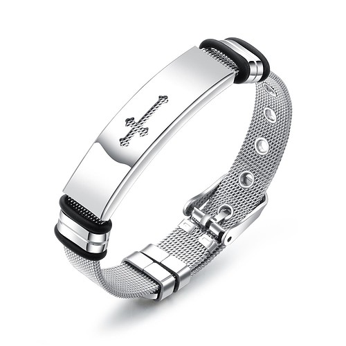Armband Herren Kreuz
