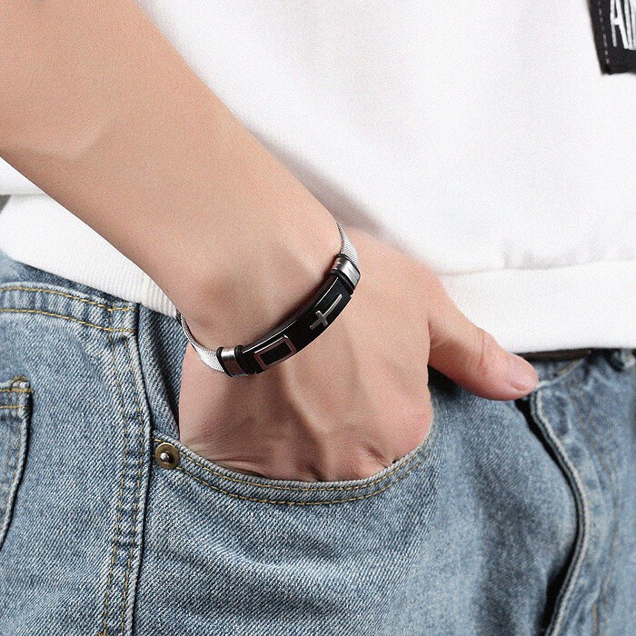 Wikinger Armband Kreuz – Bild 2