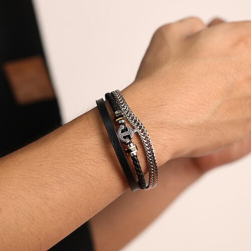 Armband Magnetverschluss Anker