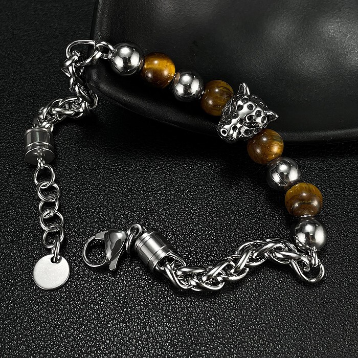 Panther Armband Edelstahl