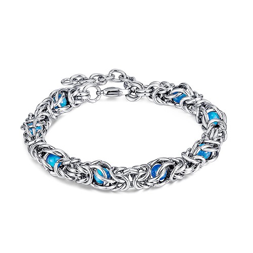 Silber Königskette Armband