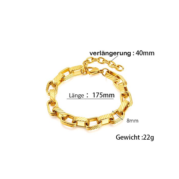Chunky Armband Aus Titan