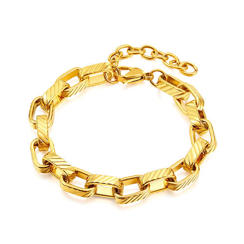 Chunky Armband Aus Titan