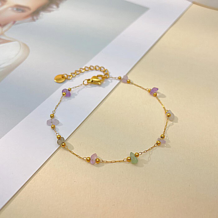 Filigran Armband Naturstein