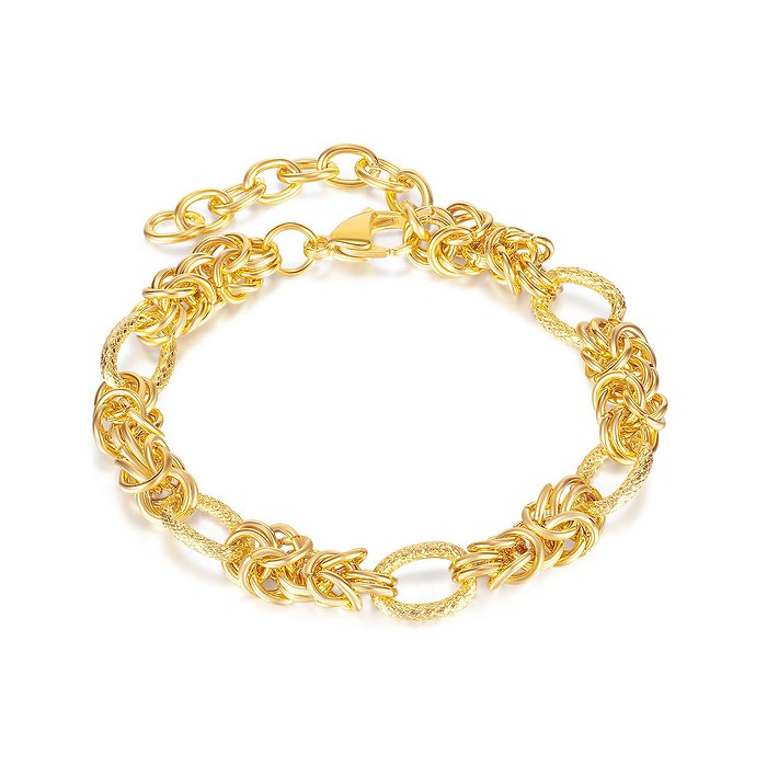 Gold Königskette Armband