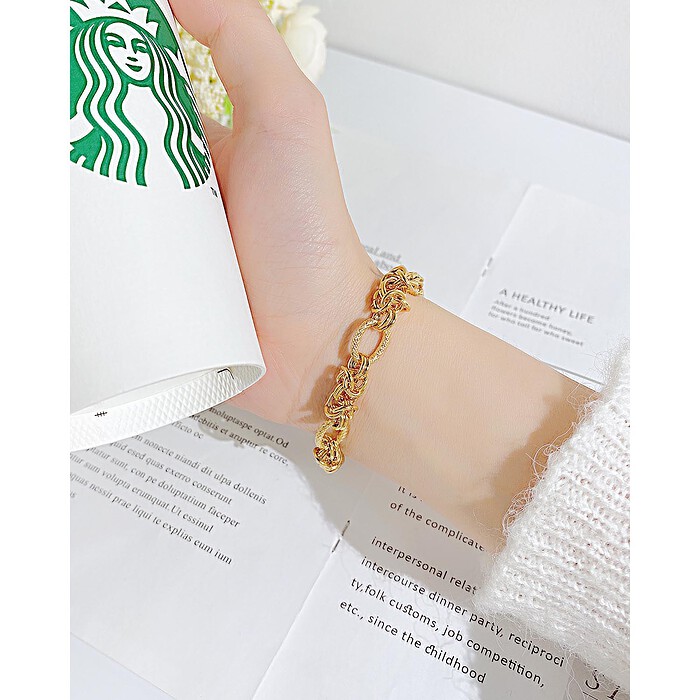 Gold Königskette Armband – Bild 3