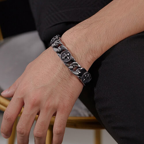 Wikinger Armband Kreuz