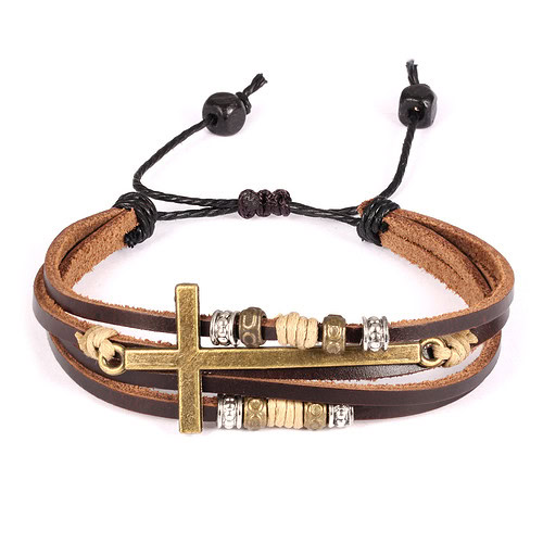 Herren Armband Leder