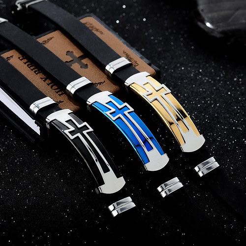 Titan Armband Herren Silikon