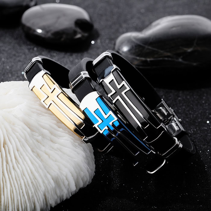 Titan Armband Herren Silikon