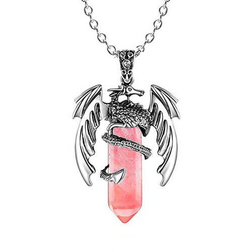 Drachen Kette Naturstein