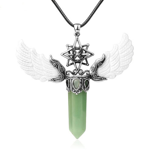 Engelsflügel Kette Aventurin