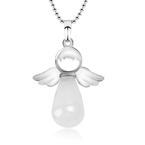 Schutzengel Kette Kristall