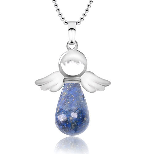 Lapislazuli Kette Schutzengel