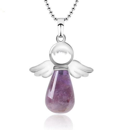 Amethyst Kette Schutzengel