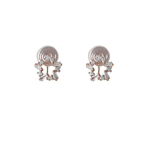 Stern Ohrclips Damen Mit Zirkonia