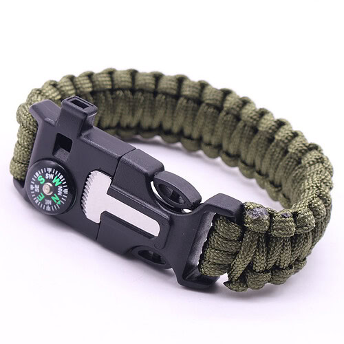 Herren Armband mit Kompass