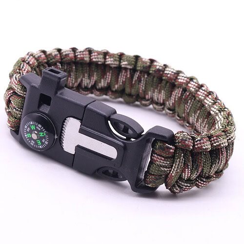Survival Armband mit Messer