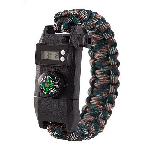 Paracord Armband mit 7 Funktionen