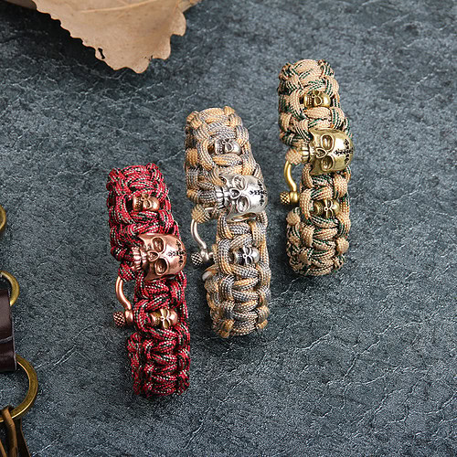 Herren Totenkopf Armband