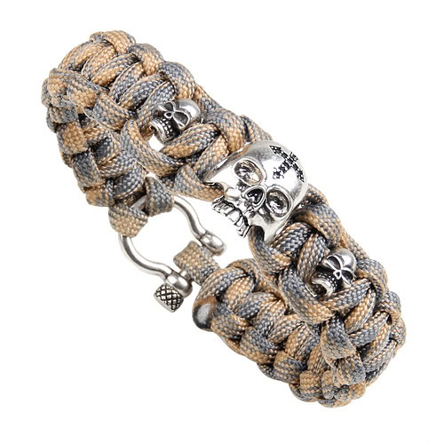 Herren Totenkopf Armband