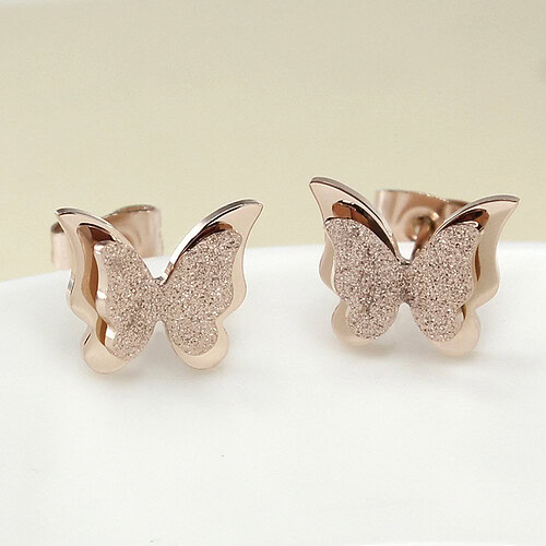Schmetterling Ohrringe Stecker