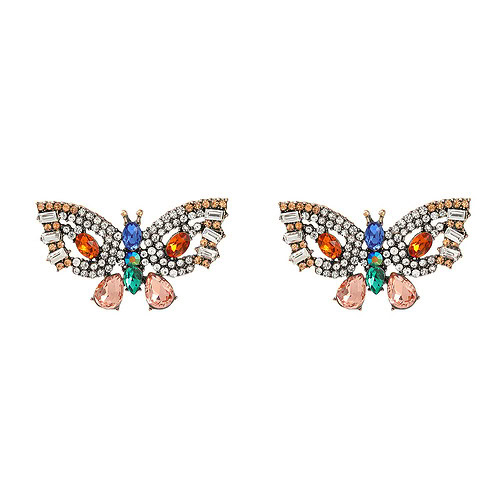 Bunt Ohrringe Strass
