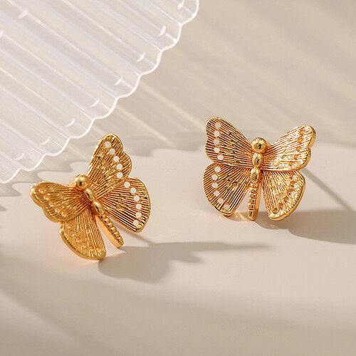 Gold Stecker Schmetterling
