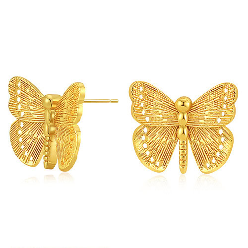 Gold Stecker Schmetterling