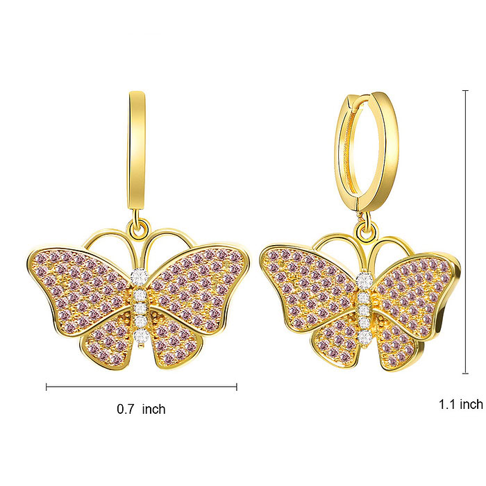Ohrringe Schmetterling Hängende