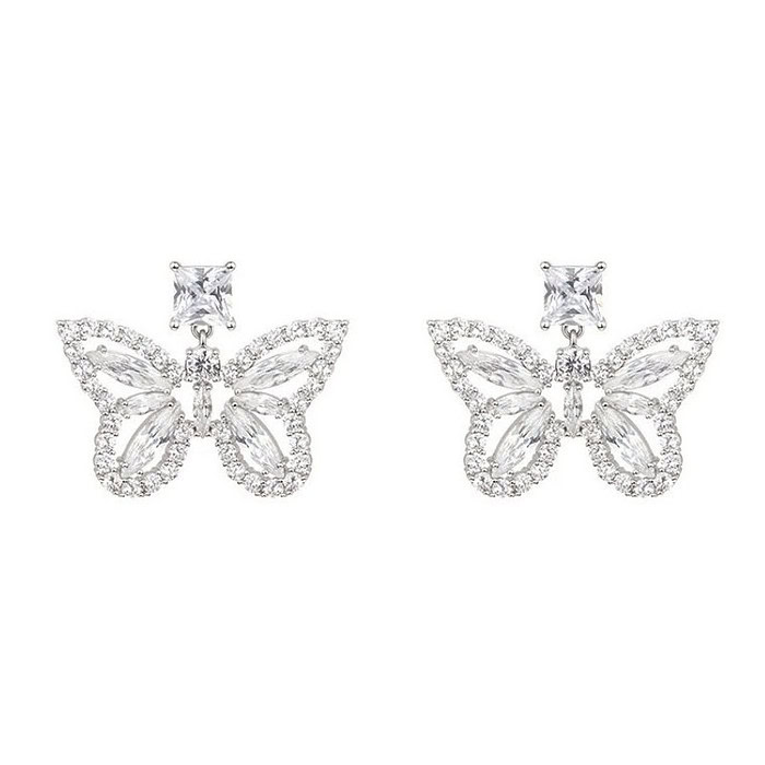 Zirkonia Stecker Schmetterling