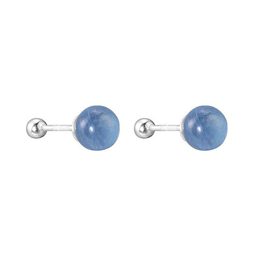 925er Silber Aquamarin Ohrringe