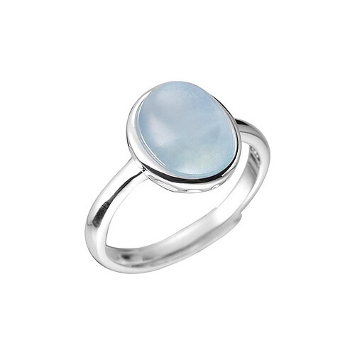 Aquamarin Ring 925er Silber