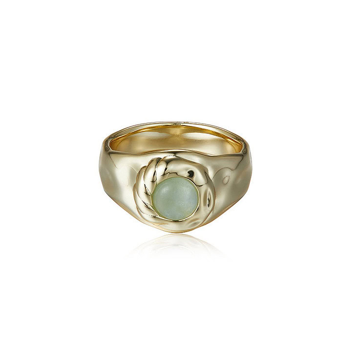 Aquamarin Ring Gold