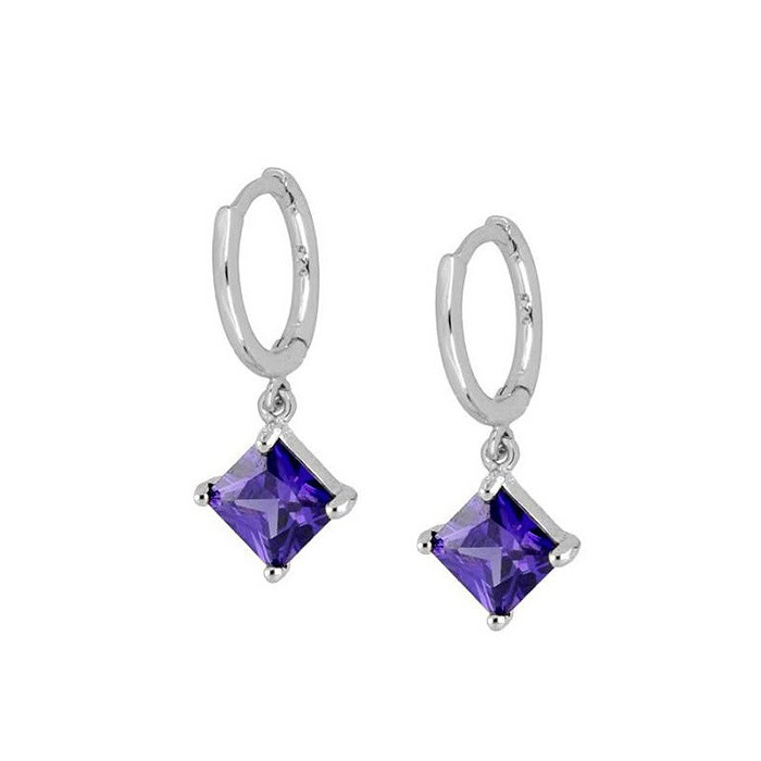 Damen Creolen mit Zirkonia