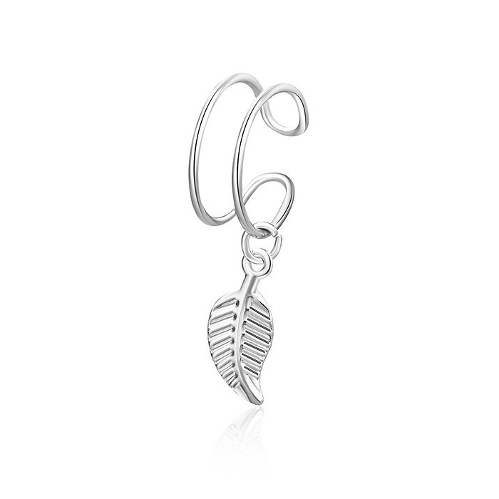 Damen Silber Ear Cuff
