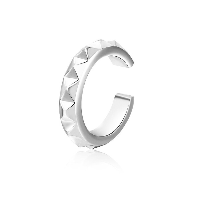 Schlichte Silber Earcuff