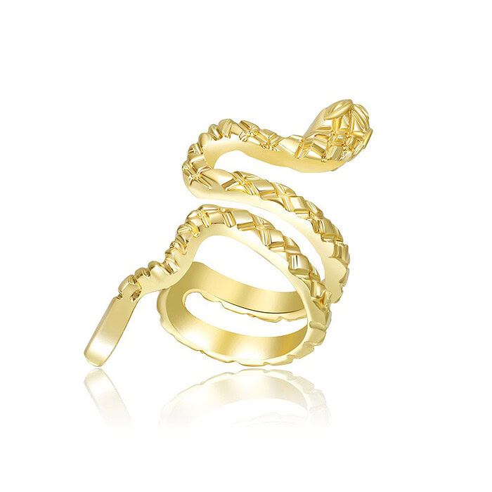 Damen Schlangen Ear Cuff