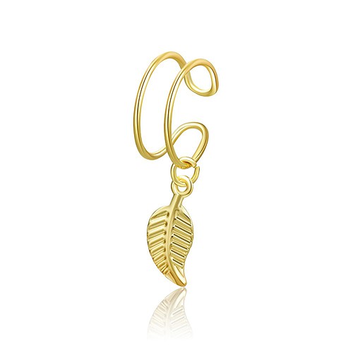 Blatt Ear Cuff Gold